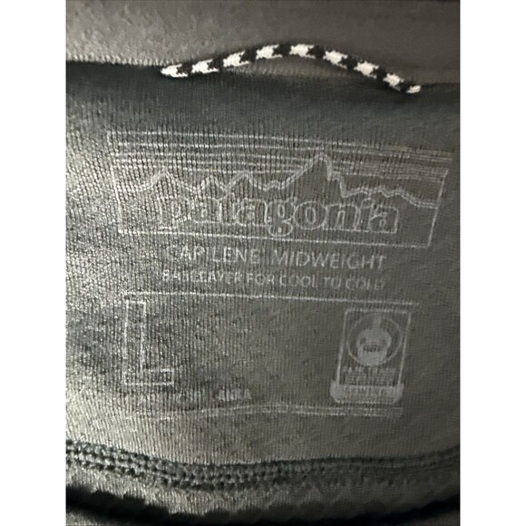 Patagonia Capilene 3 Midweight Base Layer Top Womens Large Gray Gorpcore Hiking - Picture 3 of 9